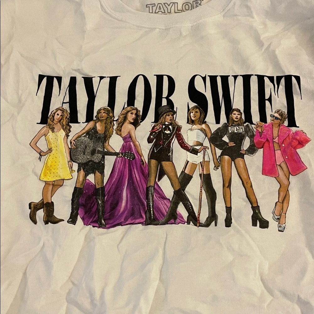 Taylor Swift Eras (up to lover) crewneck official merch